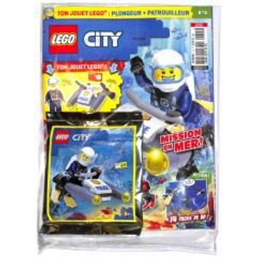 Lego City 15 +Ses Figurines Plongeur Et Patrouilleur