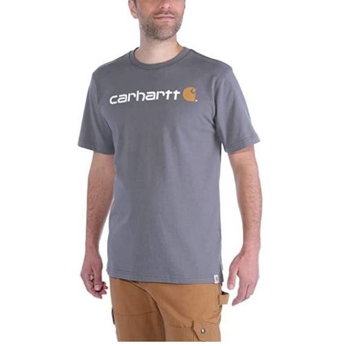 T-Shirt Carhartt Core Logos/S Gris Foncé T.S - S1103361rhs