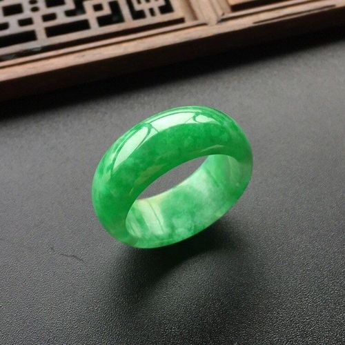Bagues En Jade Vert Naturel Pour Femmes, Bijoux En Pierre Précieuse, Bijoux En Émeraude