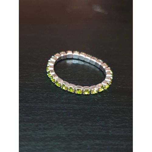 Bague Extensible Verte