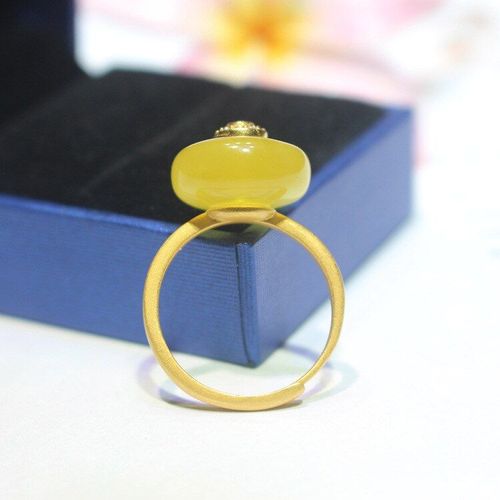 Bague En Ambre Naturel Avec Argent Sterling 925 Incrusté De Turquoise Pour Femmes, Bague En Diamant Redimensionnable