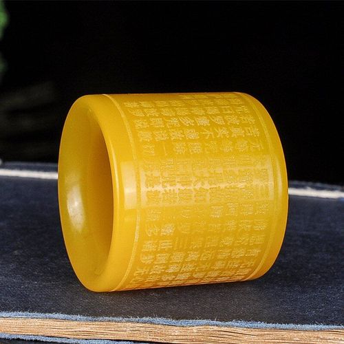 Bague En Jade Jaune Véritable Pour Hommes, Anneau De Marque Sculpté, Pierres De Jade, Bijoux En Émeraude, 100%