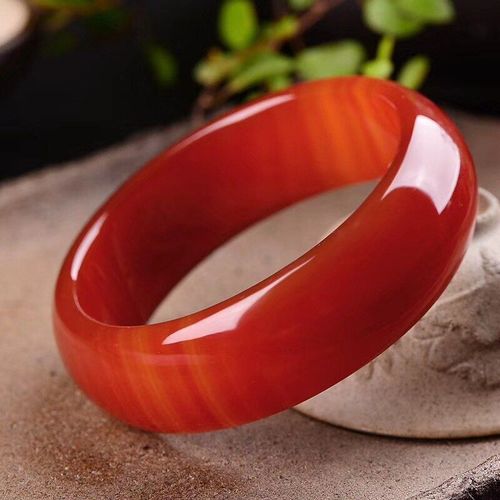 Bracelet En Pierre De Calcédoine Pour Femmes, En Agate Rouge Naturelle Faite À La Main, En Mosaïque De Jade, Rétro, Décoration De Souhait, Bracelet En Pierre De Calcédoine Blanche