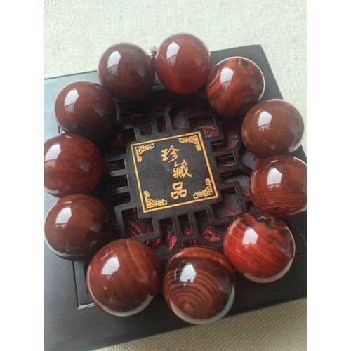 Bracelet En Agate Rouge Naturelle Pour Femmes Et Hommes, Bijoux En Jade, 20mm
