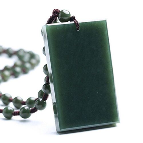 Pendentif En Jade Pour Hommes Et Femmes, Bijou De Marque En Saphir Hetian Naturel Authentique 100%, Cadeau