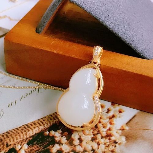 Collier En Argent 925 Incrusté De Calcédoine Blanche Naturelle, Pendentif De Gourde, Style Palais Rétro Chinois, Breloque De Marque, Bijoux Pour Femmes