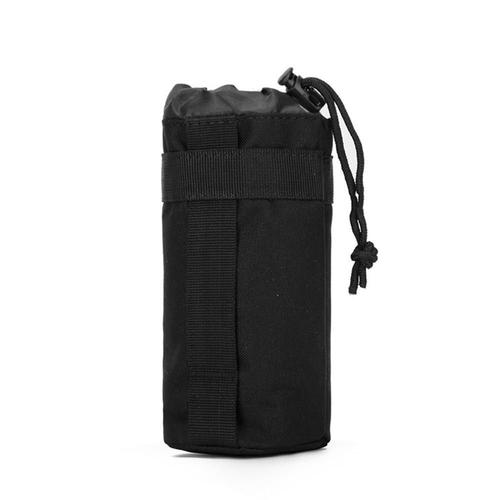 Pochette Tactique Améliorée Pour Bouteille D'eau Molle, Sac Militaire Pour Voyage En Plein Air, Randonnée Avec Cordon De Serrage, Sac De Transport Pour Bouilloire