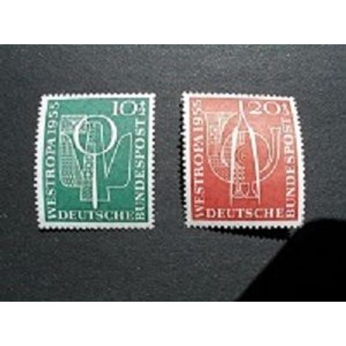 Rfa 1955 - Exposition Philatélique De Dusseldörf - Mnh**