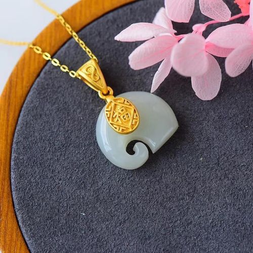 Collier Avec Pendentif En Jade Naturel Hetian Pour Femmes, Style Chinois Rétro, Élégant, Unique, Marque De Bijoux D'hiver