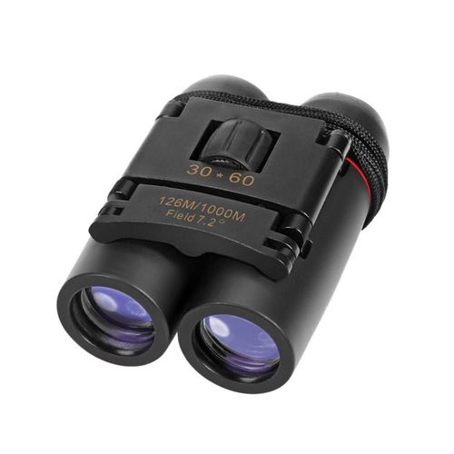 Jumelles Pliantes Zoom 30x60, Vision Nocturne À Faible Luminosité, Pour L'observation Des Oiseaux En Plein Air, Voyage, Chasse, Camping, 1000m