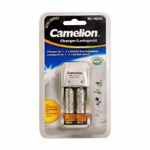 CHARGEUR PILES POUR AAA AA NI-MH NI-CD BC-1021C + 2 ACCUS AA 2300 MAH CAMELION 20101021 BC-1021C-2H