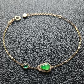Bracelet En Jaspe Hetian Naturel Pour Femmes, Gourmette En Diamant, Style Palais Rétro Chinois, Breloque Artisanale Originale, Bijoux En Argent