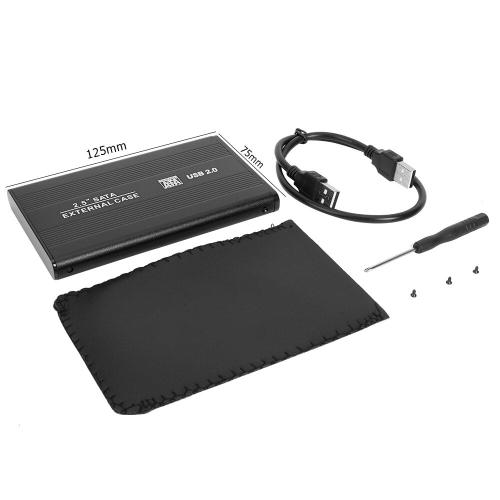 Boîtier de disque dur externe HDD 2.0 SATA 2.5 pouces, usb 3.0, 480Mbps, prise en charge du disque dur SSD 3 to pour ordinateur portable