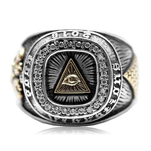 Bague Pour Homme En Argent S925, Style Chinois Rétro Dominateur, Bouddha Ao, Calcédoine Noire, Ouverture Réglable, Nouvelle Collection 2020