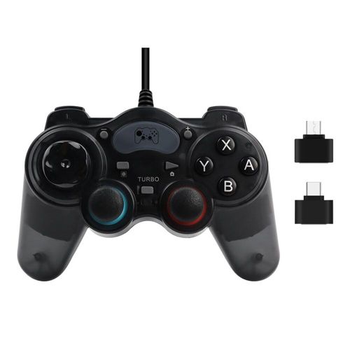 Joystick Filaire 7 En 1, Contrôleur De Jeu Pour Console Ps3/Ps4/Switch/Pc, Accessoires