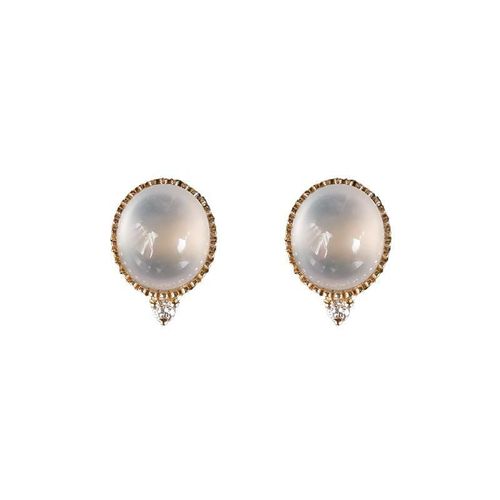 Boucles D'oreilles En Forme D'¿Uf De Calcédoine Pour Femmes, Design Original, Rond, Eau Naturelle, Nouilles, Charme Élégant, Léger, Marque De Luxe, Bijoux En Argent