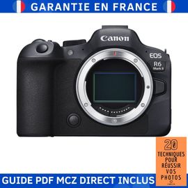 Canon EOS R6 Mark II Nu + Guide PDF MCZ DIRECT '20 TECHNIQUES POUR RÉUSSIR VOS PHOTOS'