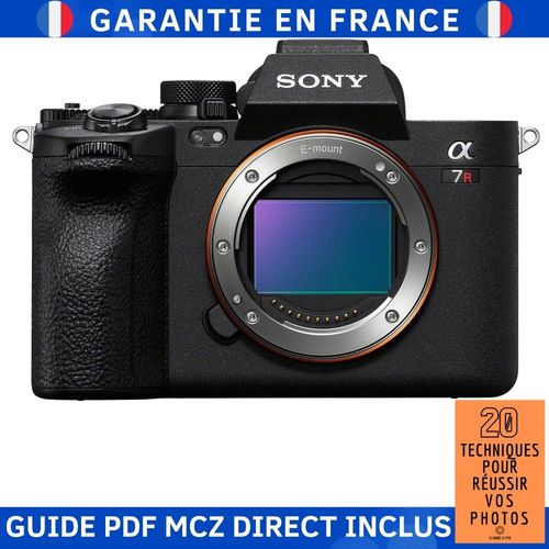 Sony A7R V boîtier nu ( A7RV ) + Guide PDF MCZ DIRECT '20 TECHNIQUES POUR RÉUSSIR VOS PHOTOS'