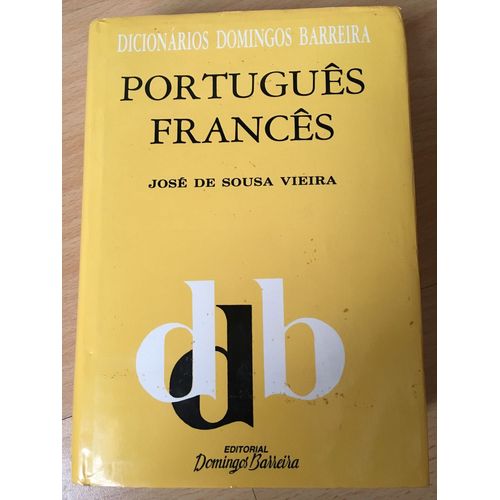 Dictionnaire Portugais Français José De Sousa Vieira 