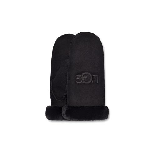 Ugg - Sheepskin Embroider Gants - Noir