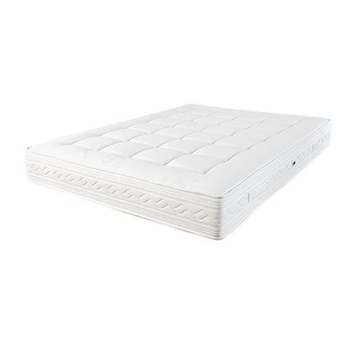 Matelas ressorts ensachés 140x200 cm capitonné - CONFORT PALACE