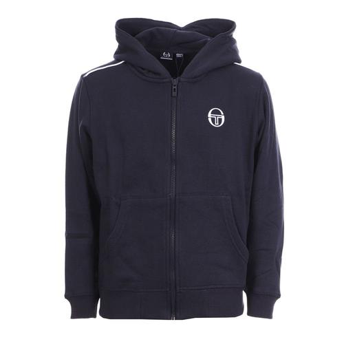 Sweat Marine À Capuche Garçon Sergio Tacchini New Elbow