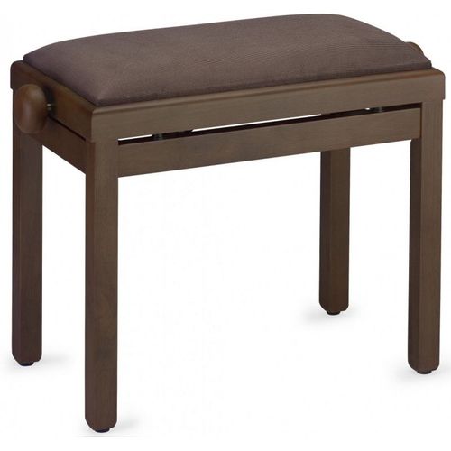 Stagg Pb39 Wndm Vbr - Banquette Piano, Noyer Foncé Mat, Pelote En Velours Brun