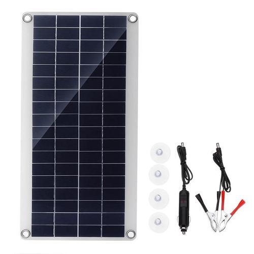 Panneau Solaire Étanche 300w 10a-50a, Cellules Solaires À Haute Efficacité, Contrôleur Pour Camping-Car, Bateau, Voiture, Chargeur De Batterie D'extérieur