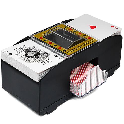 Mélangeur Automatique De Cartes De Poker Électronique, Machine À Mélanger À Piles, Outil De Jeu Pour Casino À La Maison