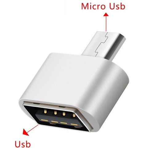 Adaptateur Micro-USB vers USB, Mini câble OTG, convertisseur pour tablette Android, 2020