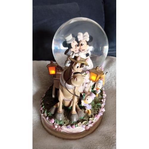 Boules De Verre Mariage De Mickey Et Minnie