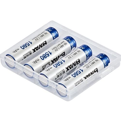 Piles rechargeables AAA 7 1580mAH 1,2V Piles rechargeables 500 cycles Piles rechargeables NiMH 4 pcs