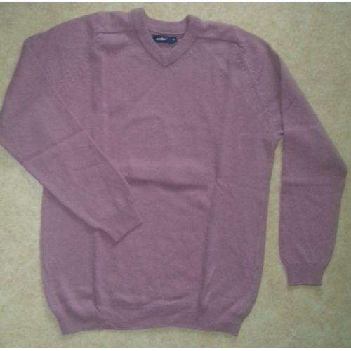 Pull Celio Rose-Gris