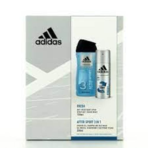Coffret Adidas Contenant 1 Deodorant + 1 Gel Douche 