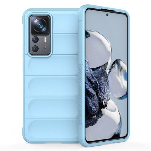 Coque Pour Xiaomi 12t / 12t Pro 5g - Housse Etui Silicone Gel Fine + Film Ecran - Bleu Clair