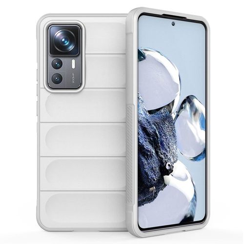 Coque Pour Xiaomi 12t / 12t Pro 5g - Housse Etui Silicone Gel Fine + Film Ecran - Blanc 3d