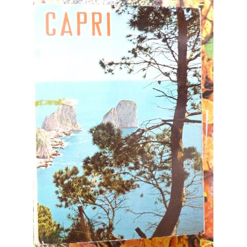 Dépliant Capri Et Anacapri.