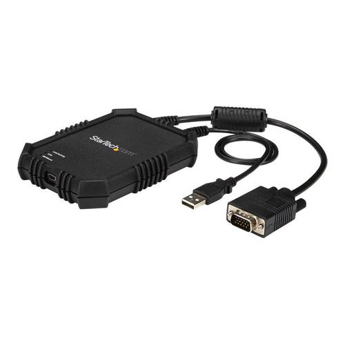 StarTech.com Adaptateur crash cart pour PC portable avec boîtier durable - Console KVM USB avec transfert de fichier et acquisition vidéo - Commutateur KVM - 1 x KVM port(s) - 1 utilisateur local...