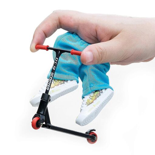 Mini Finger Scooter Alloy Finger Scooter Set Avec Mini Scooters, Fi...