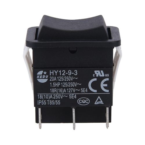 A-hy12-9-3 On Off Abs Bouton-poussoir Arc De Sécurité Facile À Installer Interrupteur À Bascule Industriel