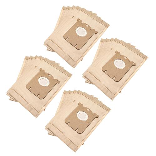 vhbw 20x Sacs compatible avec Philips Jewel FC 9050 - 9099 aspirateur - papier, 25,8cm x 16,2cm, couleur sable