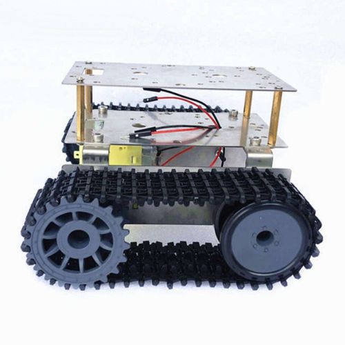 Kit De Châssis De Réservoir Pour Voiture Intelligente, Piste À Chenilles, Robotique Électronique, Kit De Réservoir