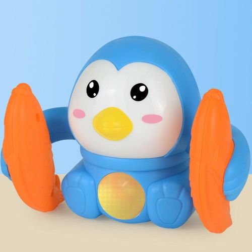 Petit Canard Roulant À Commande Vocale Pour Bébé, 1 Pièce, Jeu De Cerveau Interactif, Jouet Électrique Rampant Pour Enfants