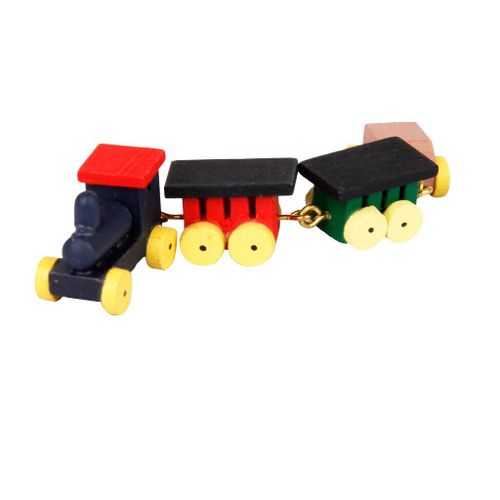 Maison De Poupée Échelle 1:12, Boutique Miniature, Accessoire De Pépinière, Train De Jouets Classique Pour Garçon