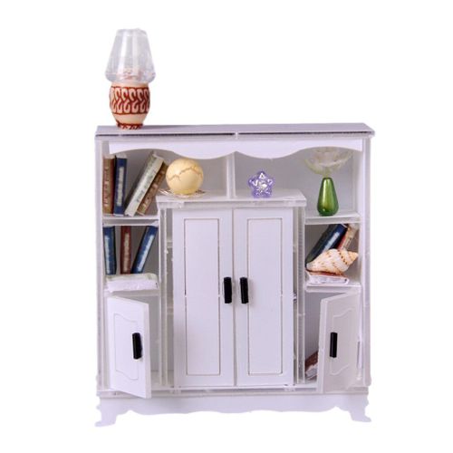 Lampe De Garde-Robe Miniature Blanche, Livres, Maison De Poupée, Meubles, Cadeau