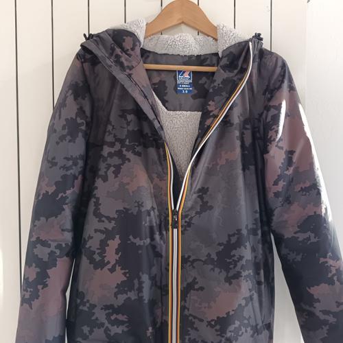 Blouson K-Way Xs "Camouflage"