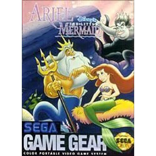 Ariel The Little Mermaid (La Petite Sirène) Game Gear