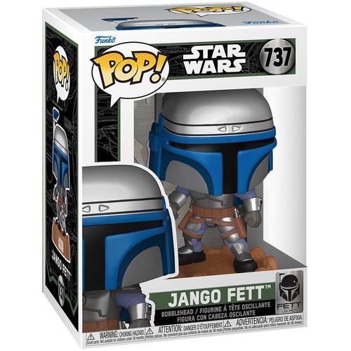 Figurine Funko Pop - Star Wars : L'héritage De Boba Fett N°737 - Jango Fett (82725)