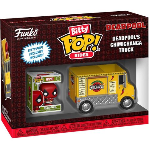 Figurine Funko Pop - Beetlejuice - Deadpool Avec Camion Chimichanga (83625)