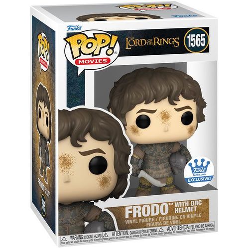Figurine Funko Pop - Le Seigneur Des Anneaux N°1565 - Frodon Avec Casque Orque (52343)
